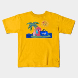 Summer holiday mood Kids T-Shirt